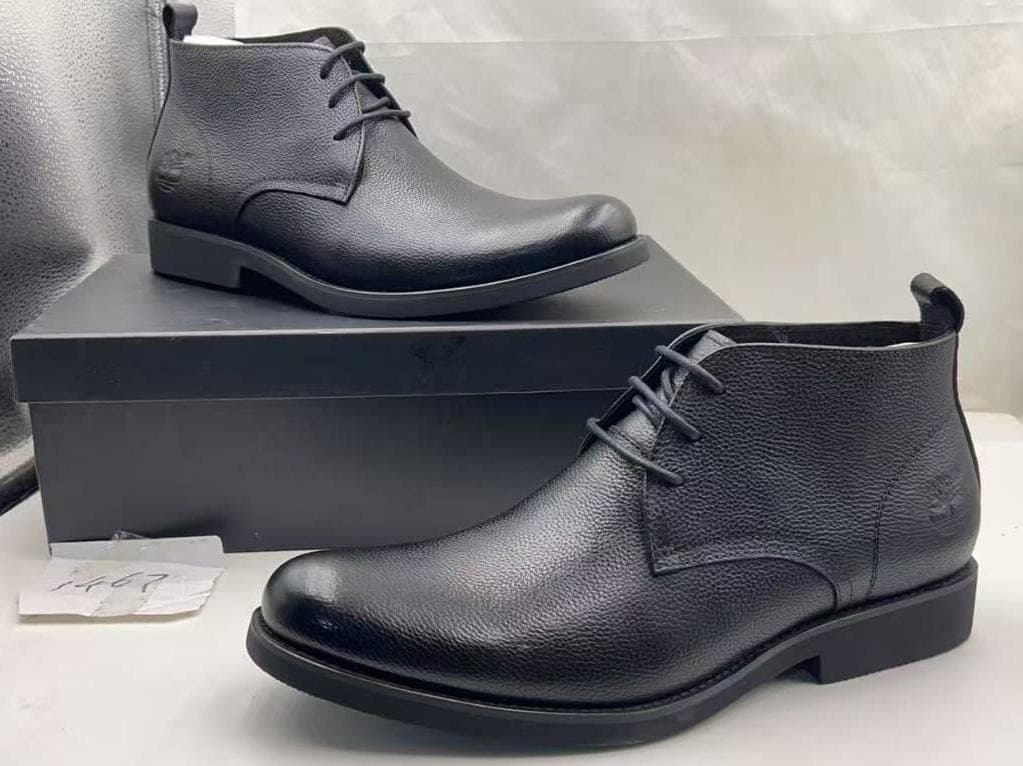 Men's Leather Ankle Chukka Boot