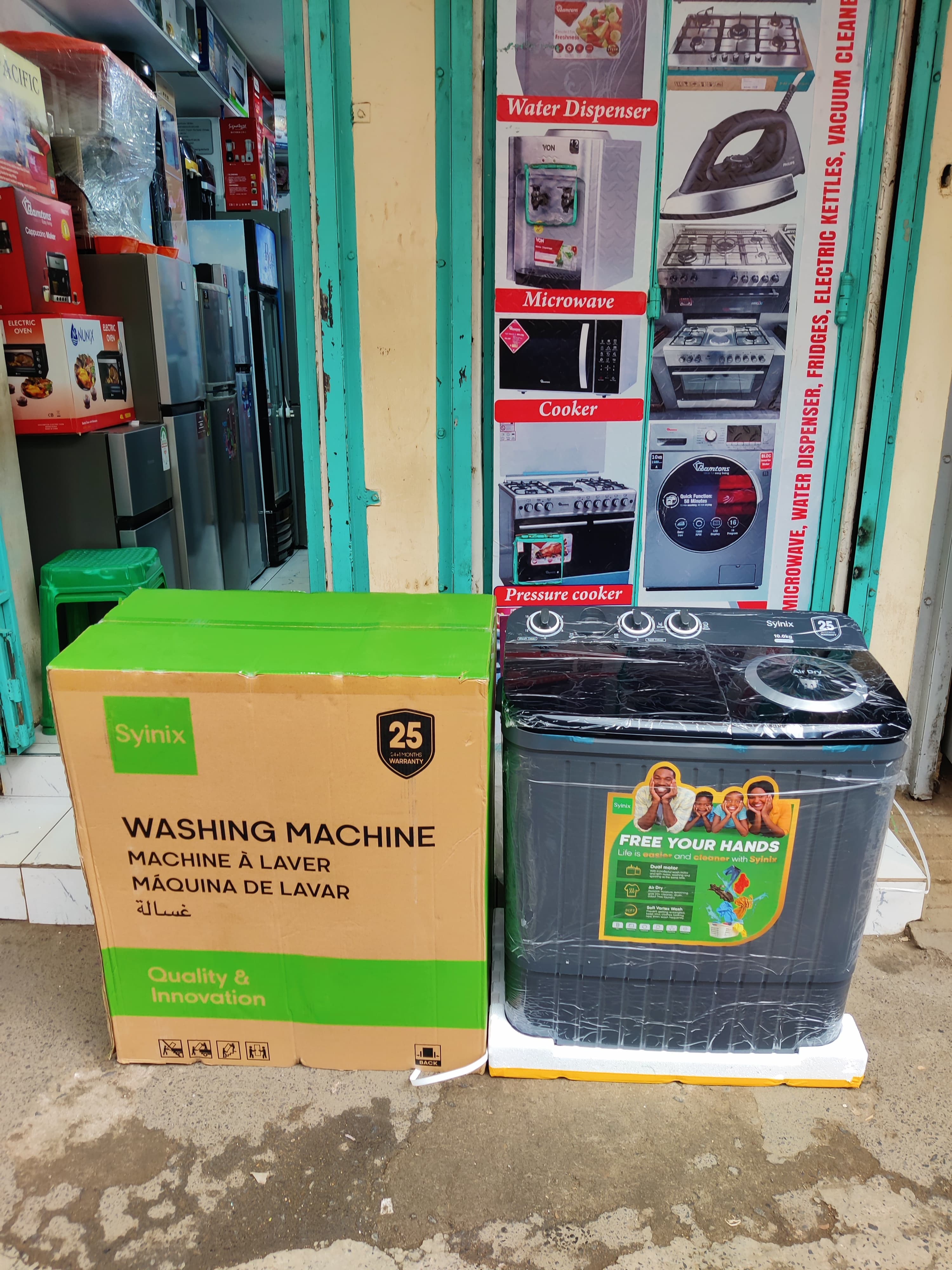 Syinix 10kg Twin Tub Washing Machine